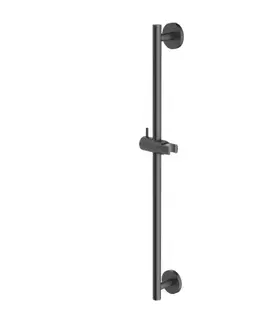 Sprchy a sprchové panely OMNIRES Sprchová tyč s posuvným držákem, 66 cm, grafit DR12GR