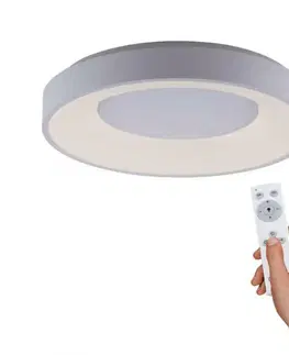 LED stropní svítidla LEUCHTEN DIREKT is JUST LIGHT LED stropní svítidlo, bílé, 50cm, stmívatelné, sériový obvod, CCT, proti oslnění, 3000-5000K