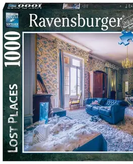 Hračky puzzle RAVENSBURGER - Ztracená místa: Magický pokoj 1000 dílků