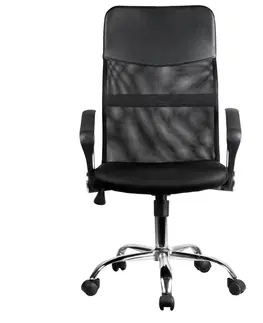 Kancelářské židle Ak furniture Kancelářská židle FULL černá