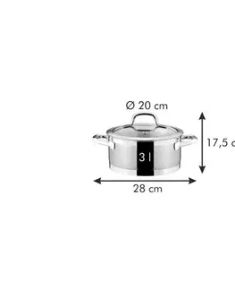 Sady nádobí TESCOMA kastrol PRESIDENT s poklicí ø 20 cm, 3.0 l