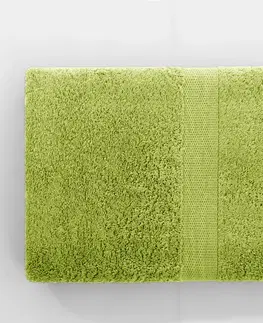 Ručníky Bavlněný ručník DecoKing Mila 70x140 cm zelený, velikost 70x140