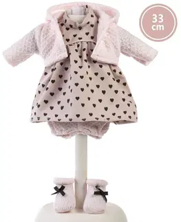 Hračky panenky LLORENS - P33-144 obleček pro panenku velikosti 33 cm