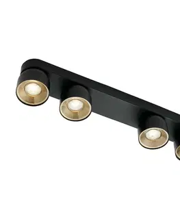 Bodová svítidla ve skandinávském stylu NORDLUX Pitcher 4-Spot bodové svítidlo černá 2310430103