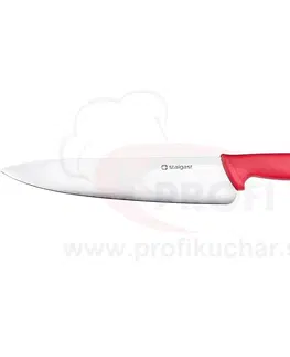 Kuchyňské nože Nůž HACCP STALGAST červený - 25cm