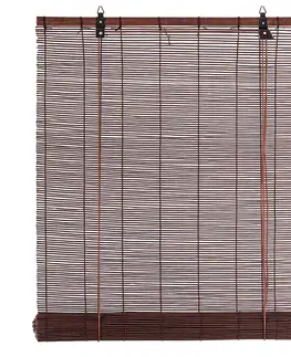 Rolety Gardinia Roleta bambusová čokoládová, 140 x 160 cm