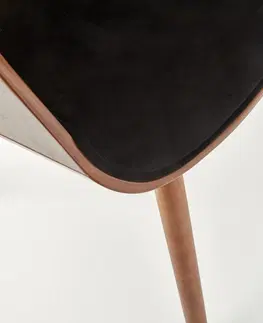 Židle HALMAR Jídelní židle Kara A černá