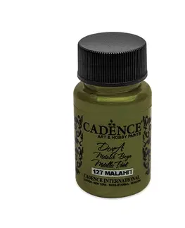Hračky CADENCE - Akrylová barva Cadence D.Metalic, zlatozelené, 50