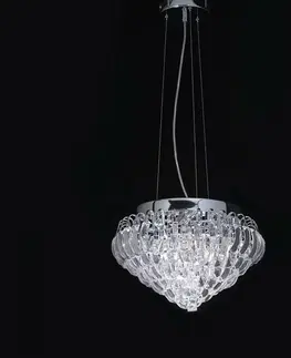 Designová závěsná svítidla ACA Lighting Crystal závěsné svítidlo VICA353P