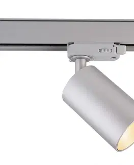 Svítidla pro 3fázové kolejnice Light Impressions Deko-Light kolejnicový systém 3-fázový 230V Can 220-240V AC/50-60Hz GU10 1x max. 7,50 W stříbrná 134  707080