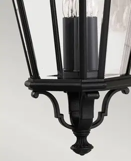 Venkovní nástěnná svítidla FEISS Venkovní světlo Cotswold Lane černá 76,2cm