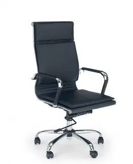 Kancelářské židle HALMAR Kancelářská židle Manu černá