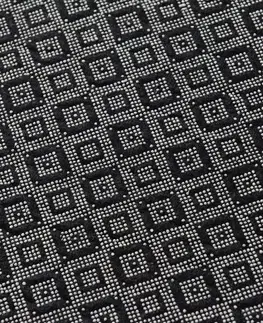Koberce a koberečky Conceptum Hypnose Dětský kulatý koberec Stars 140 cm šedý