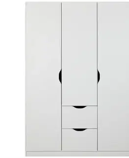 Šatní skříně s otočnými dveřmi Skříň S Otočnými Dveřmi White