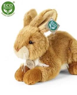 Hračky RAPPA - Plyšový králík 23 cm ECO-FRIENDLY