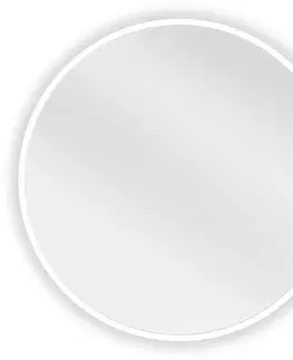Koupelnová zrcadla MEXEN Loft zrcadlo 50 cm, bílý rám 9850-050-050-000-20