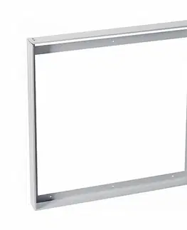Příslušenství SLV BIG WHITE NÁSTAVBOVÝ RÁMEČEK, pro panel LED I-VIDUAL stříbrošedý, D/Š 62,5/62,5 cm 158774