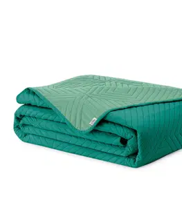 Přehozy Přehoz na postel AmeliaHome Softa zelený, velikost 220x240