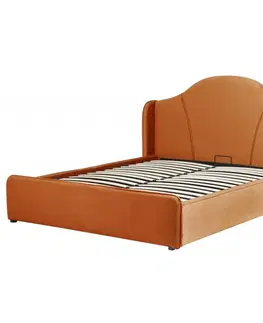 Postele Hector Čalouněná postel Sunrest II 160x200 měděná