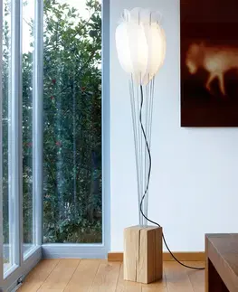 Stojací lampy Domus Dekorativní stojací lampaTulip, přírodní dub