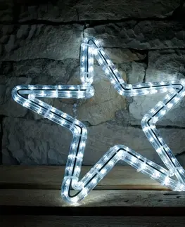 LED venkovní PROFI motivy DecoLED LED světelný motiv hvězda, ledově bílá, pr. 70 cm uchycení na EFCON 8EFD13