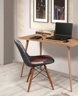 Kancelářské a psací stoly Psací stůl FABIO borovice atlantic