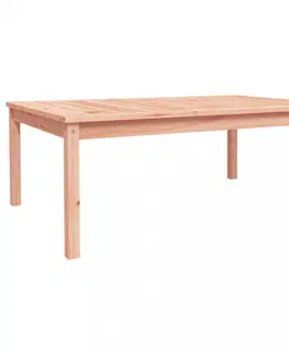 Zahradní stolky Zahradní stůl 121 x 82,5 x 45 cm masivní dřevo douglasky
