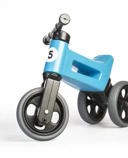 Dětská vozítka a příslušenství Teddies Odrážedlo Funny wheels Rider Sport 2v1, modrá