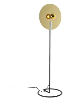 Stojací lampy Wever & Ducré Lighting WEVER & DUCRÉ Stojací lampa Mirro 2.0 černá/zlatá
