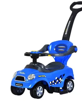 Odrážedla MULTISTORE Dětské odrážedlo autíčko modré