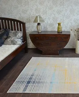 Koberce a koberečky Dywany Lusczow Kusový koberec SCANDI 18216/051 - pásy kostkovaný, velikost 120x170