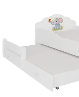 Postele ArtAdrk Dětská postel CASIMO II | s přistýlkou Provedení: Spící princezna