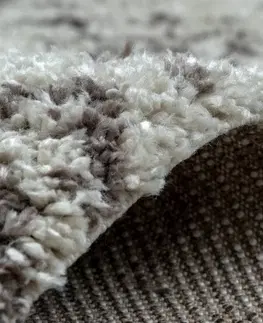 Koberce a koberečky Dywany Lusczow Kusový shaggy koberec BERBER RABAT krémový, velikost 200x290