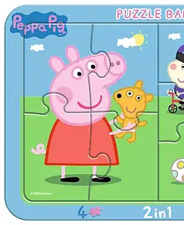 Hračky puzzle TREFL - Baby puzzle s rámečkem - Peppa Pig