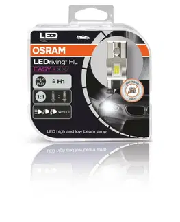 Autožárovky OSRAM LEDriving HL EASY H1 12V 9W P14,5s 6500K White 2ks 64150DWESY-HCB