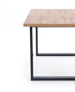 Jídelní stoly Rozkládací jídelní stůl VENOM Halmar 160-210/90 cm