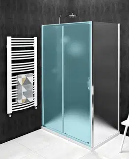 Sprchové kouty GELCO SIGMA SIMPLY boční stěna 800 sklo Brick GS4380