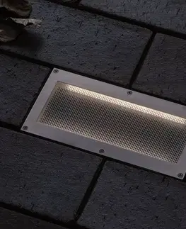 Nájezdová svítidla Paulmann Paulmann Brick podlahové zapuštěné světlo 10x20cm