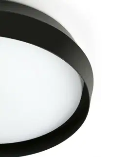 LED nástěnná svítidla FARO SHOKU 350 nástěnné a stropní svítidlo, černá