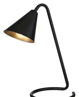 Designové stolní lampy Rabalux stolní lampa Monty E14 1x MAX 40W černá 3088