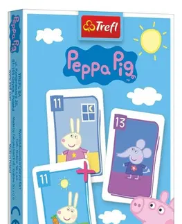 Hračky společenské hry TREFL - Černý Peter Prasátko Peppa