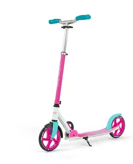 Dětská vozítka a příslušenství Milly Mally Koloběžka Buzz Scooter pink, 103 x 46,5 x 90 cm