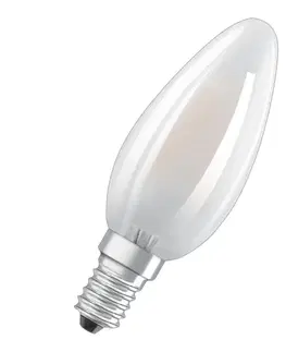 LED žárovky OSRAM OSRAM LED svíčka žárovka E14 4W teplá bílá 2ks