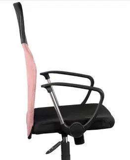 Kancelářské židle TP Living Otočná židle Nemo růžová