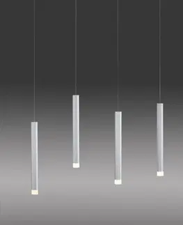 LED lustry a závěsná svítidla LEUCHTEN DIREKT is JUST LIGHT LED závěsné svítidlo, bílé, teplá bílá, IP20, do interiéru 3000K
