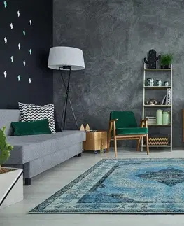 Koberce LuxD Designový koberec Lessie II 240x160 cm / modrá