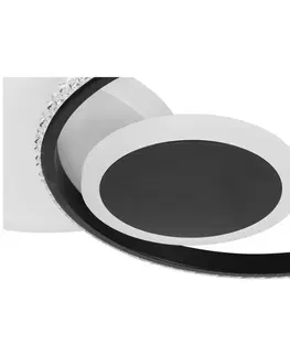 Stropní osvětlení Stropní svítidlo Rulm, D/š: 45/32cm,čier.bílá