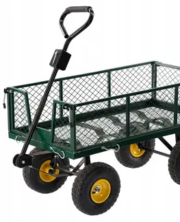 Zahradní nářadí Garden Line Zahradní vozík MOCKIN 120 L zelený 