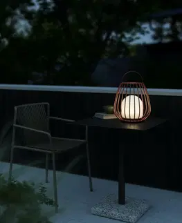 Osvětlení terasy a balkónu NORDLUX Jim To-Go venkovní bateriové svítidlo červená 2218105002