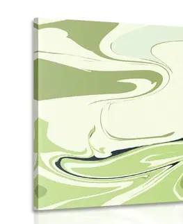 Abstraktní obrazy Obraz abstraktní zelený vzor